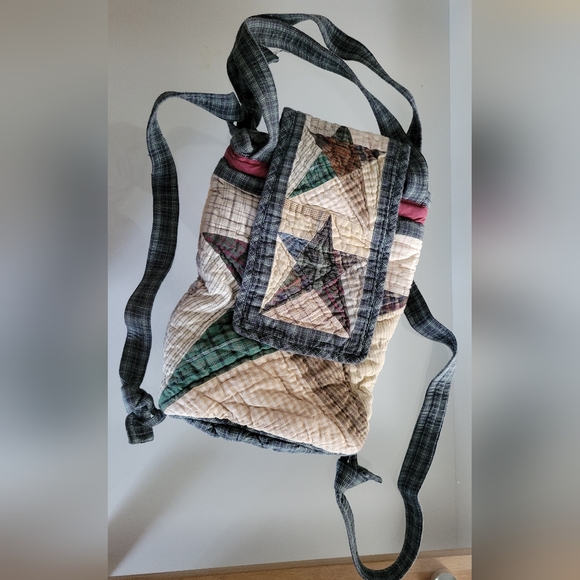 QUILTED Backpack/Purse - Picture 2 of 2